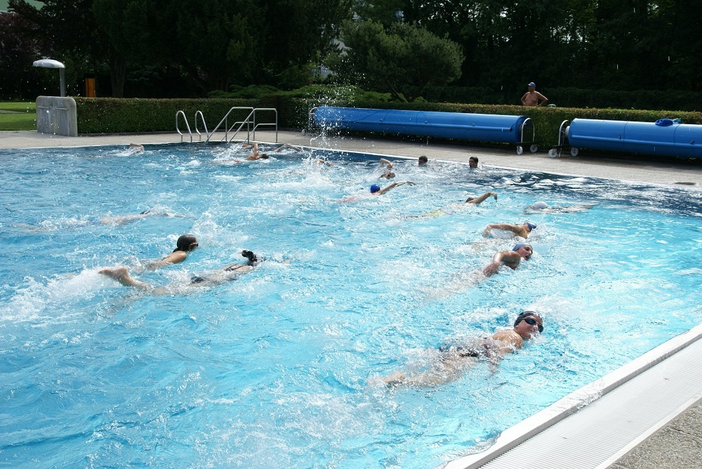 Benefiz Staffel Aquathlon zugunsten des St. Anna Kinderspitals