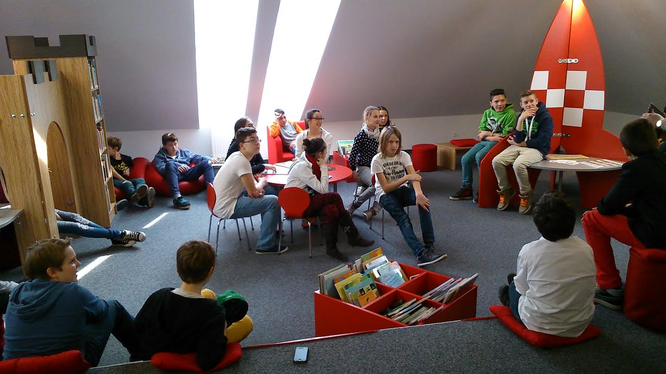 Besuch der Stadtbibliothek