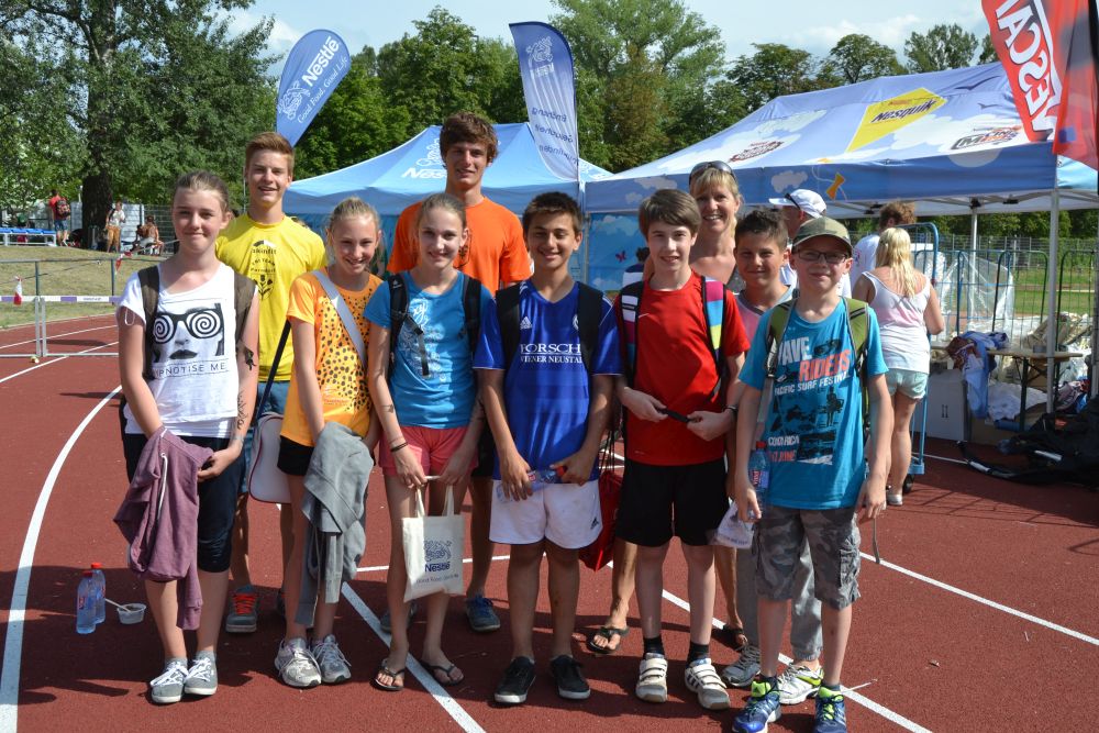 Das BRG beim Nestlé Austria Schullauffinale in Wien