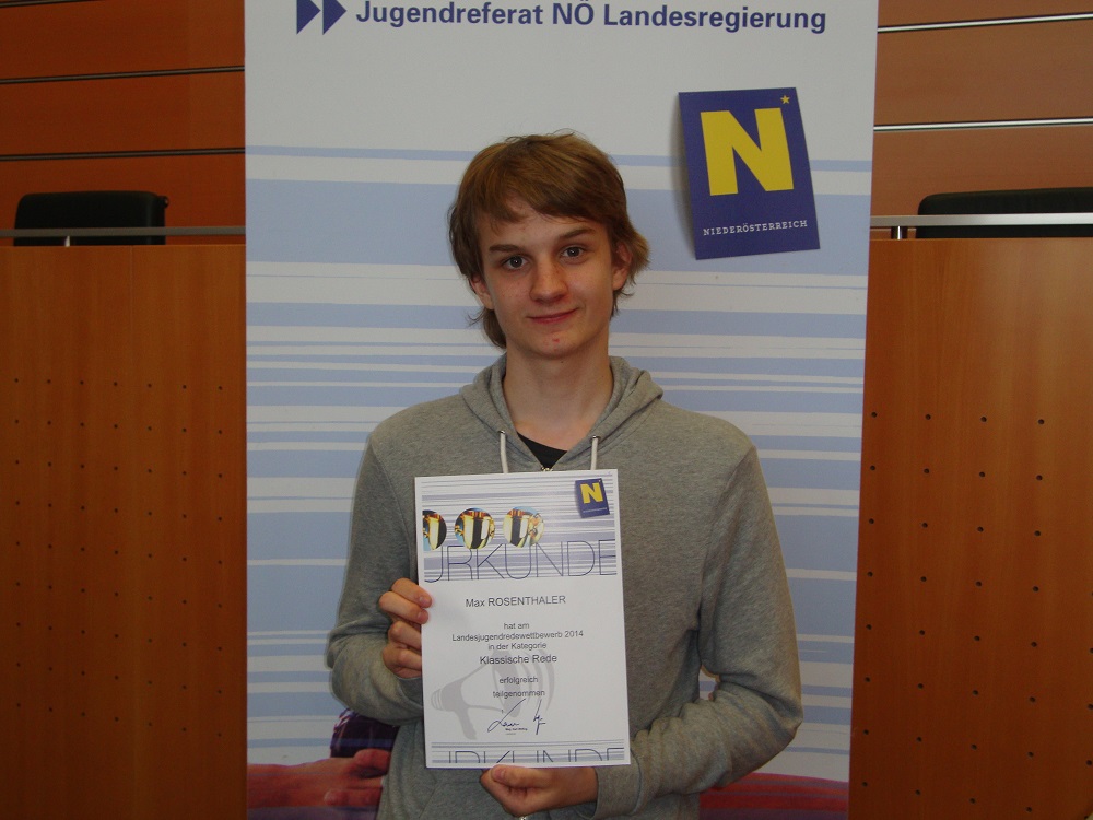 Schulausscheidung: Jugendredewettbewerb 2011