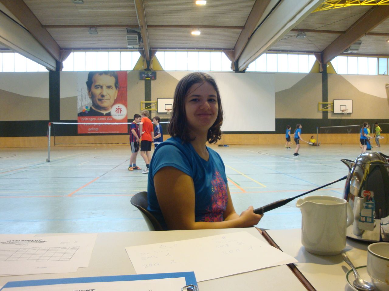 Badmintonfreundschaftsturnier