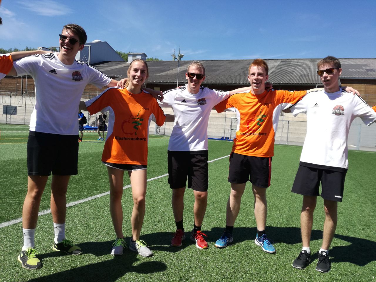 Platz 5 beim Frisbee Schulcup 2017