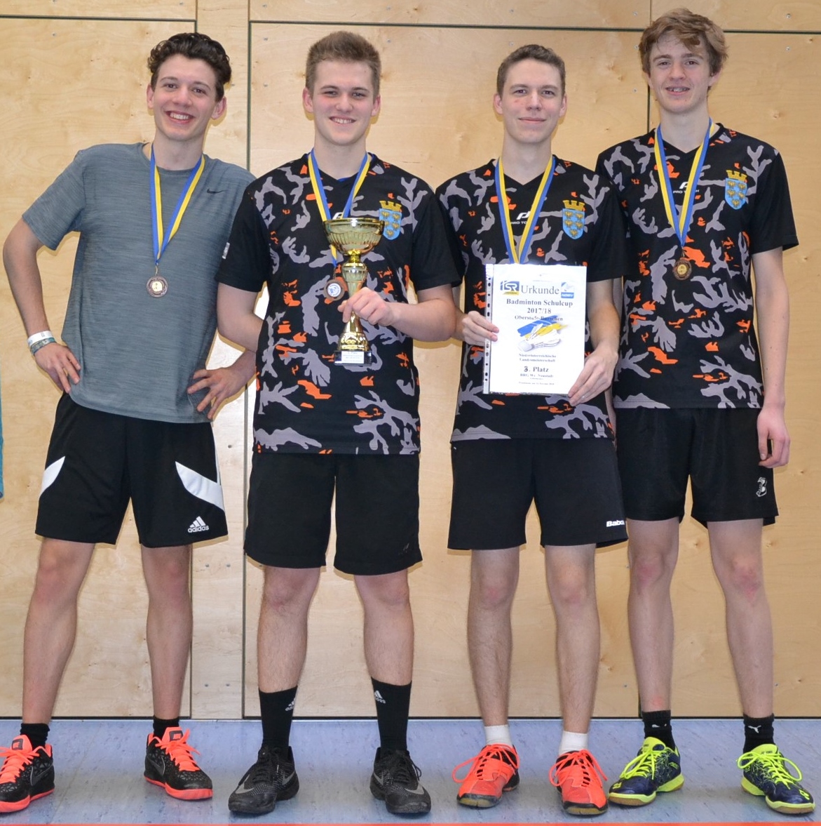 Badminton – Schulcup Oberstufen Burschen