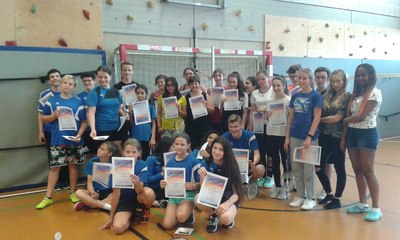 Badminton-Freundschaftsturnier