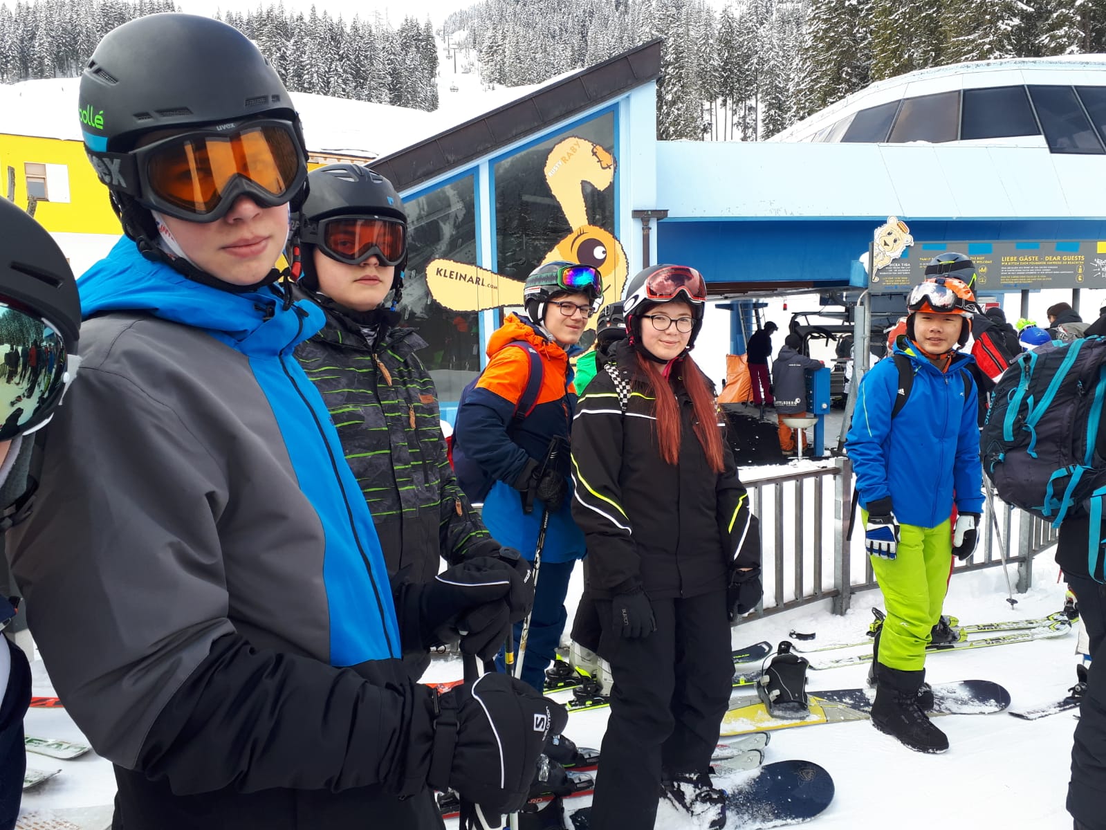 Wintersportwoche der 5. Klassen