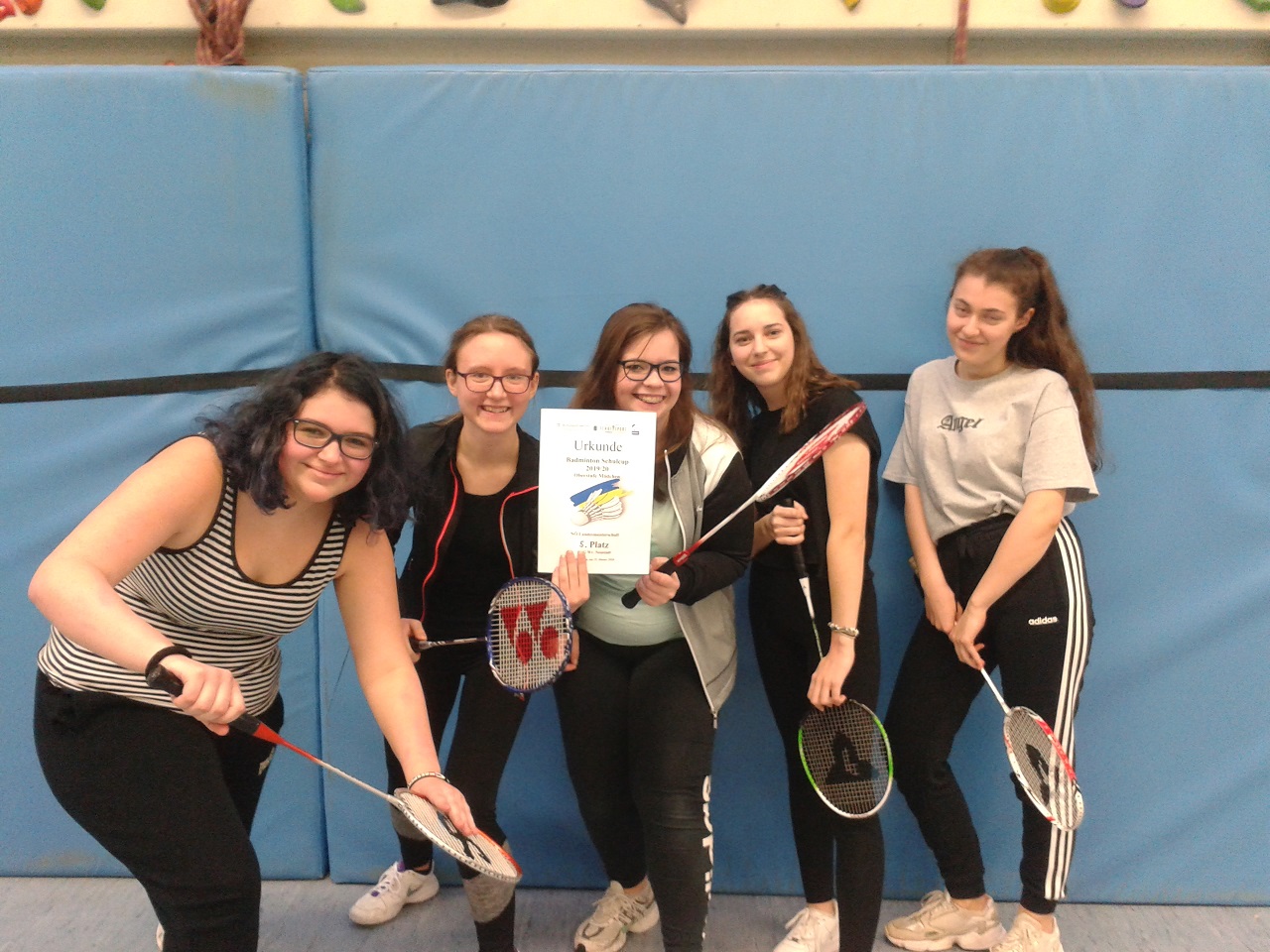 Badminton Schulcup 2020/Bewerb Oberstufe Mädchen