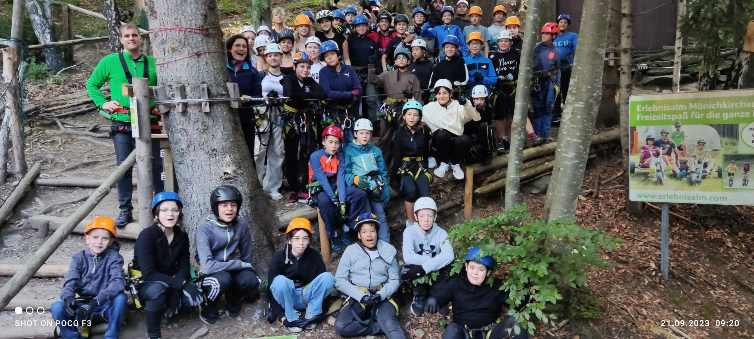 Ausflug zum Hamari Klettergarten