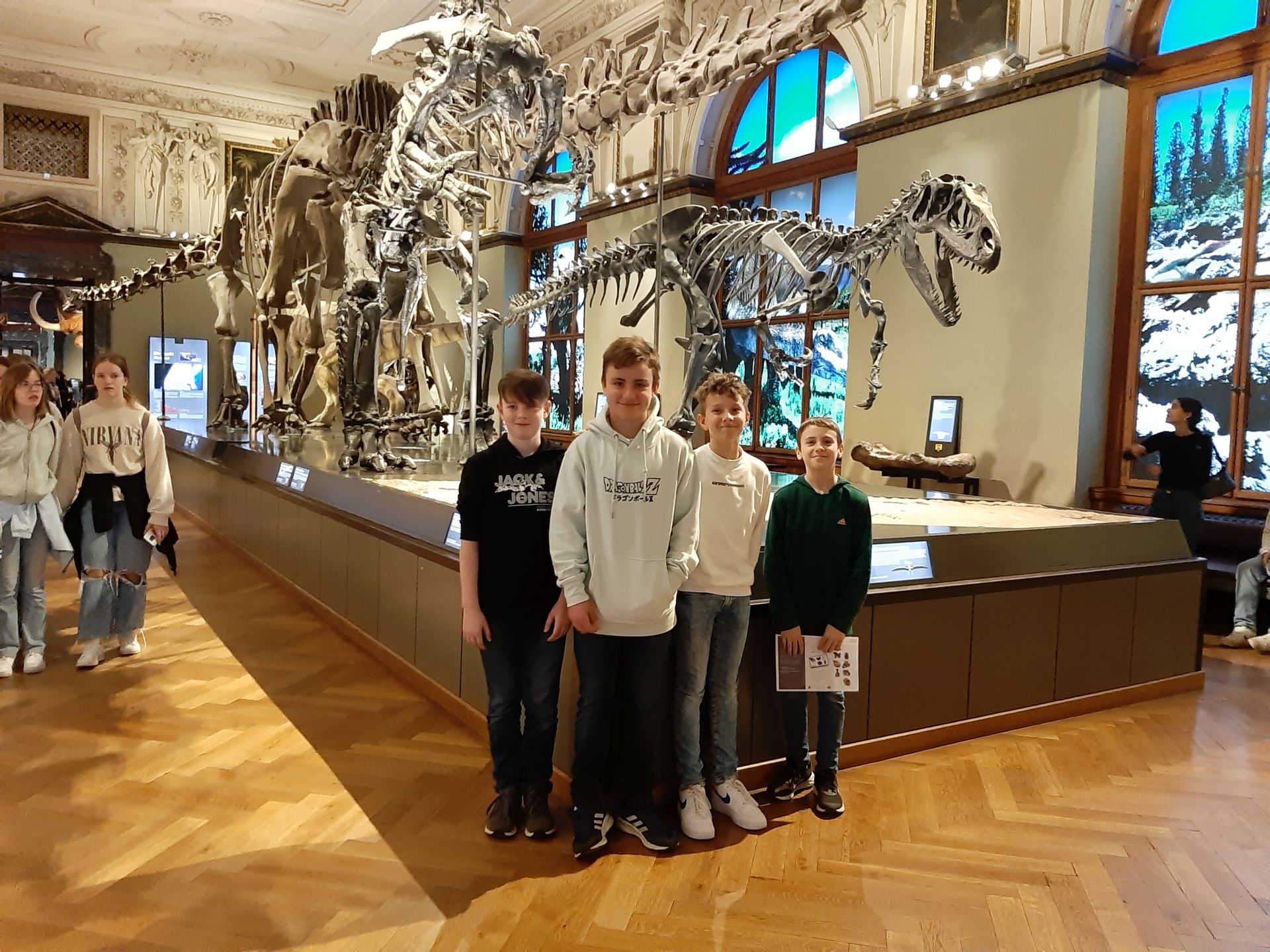 Ausflug ins Naturhistorische Museum der 1b und 1c