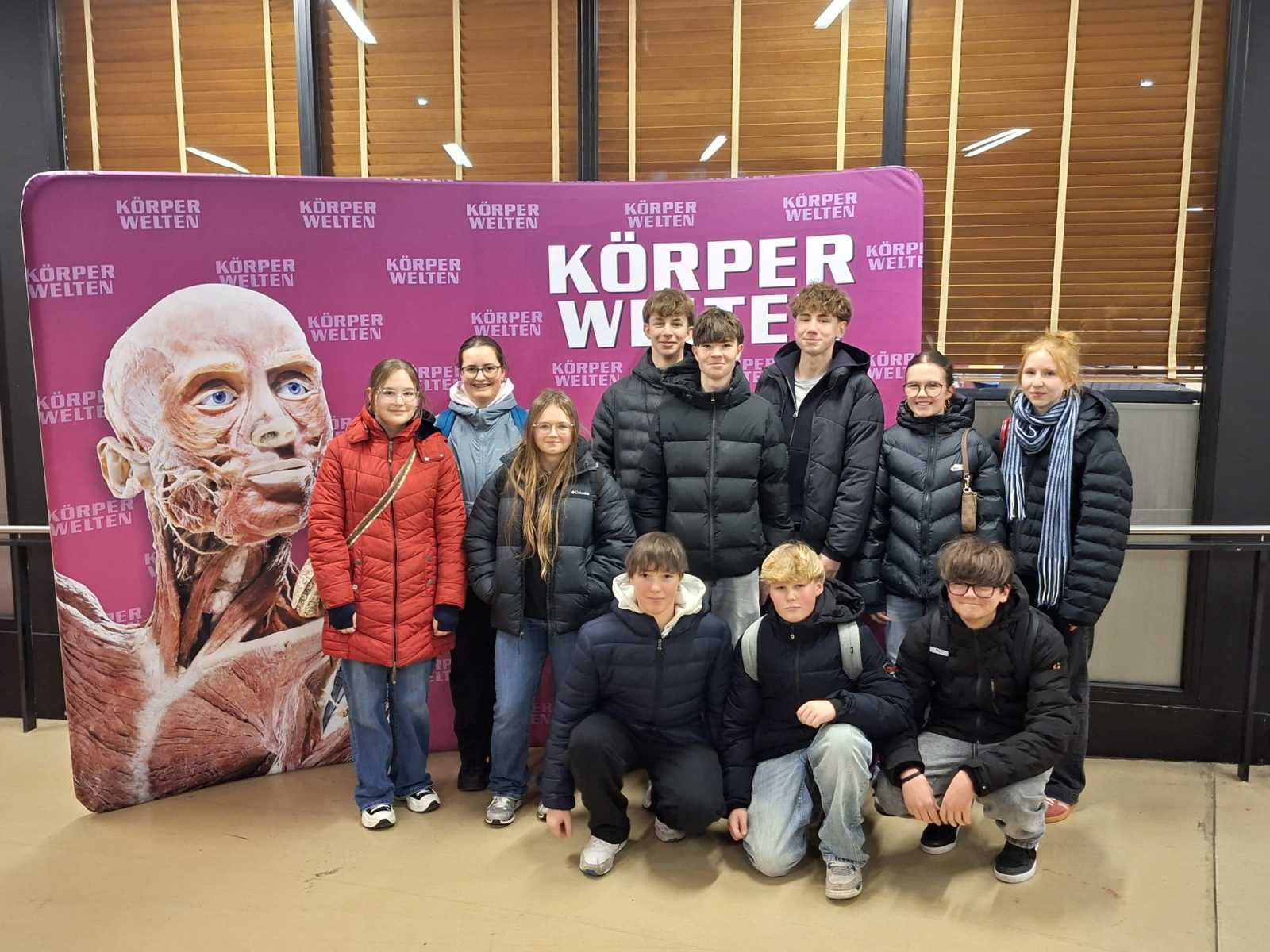 Ausflug der Ethikklassen in die Körperwelten