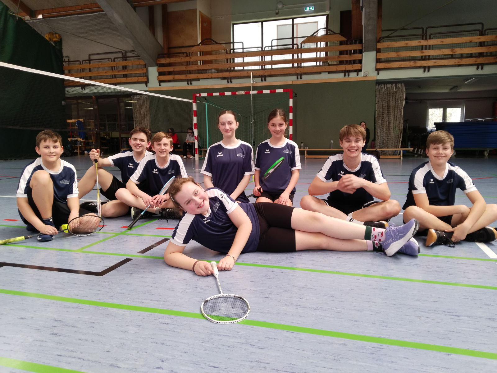 Vizelandesmeistertitel für unser Badminton – Mädchenteam