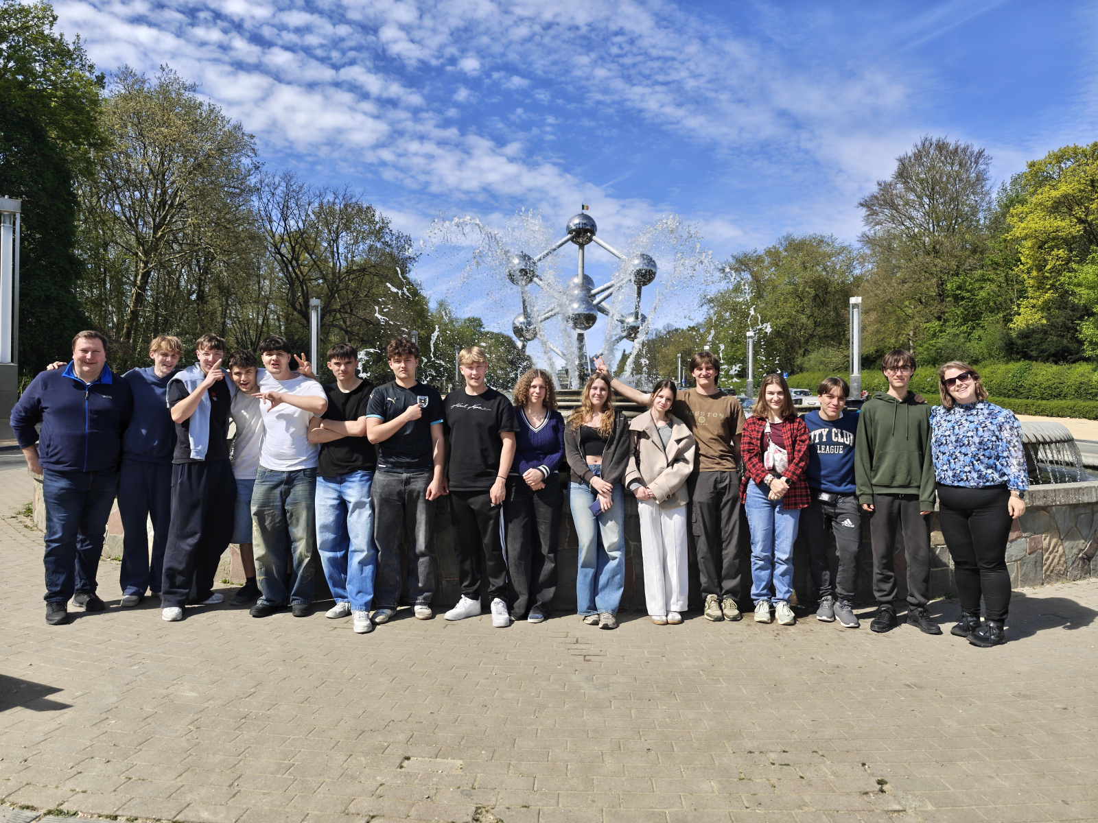 Schüleraustausch als gelebtes Europa: Projektwoche führt von Monheim bis ins Herz der EU